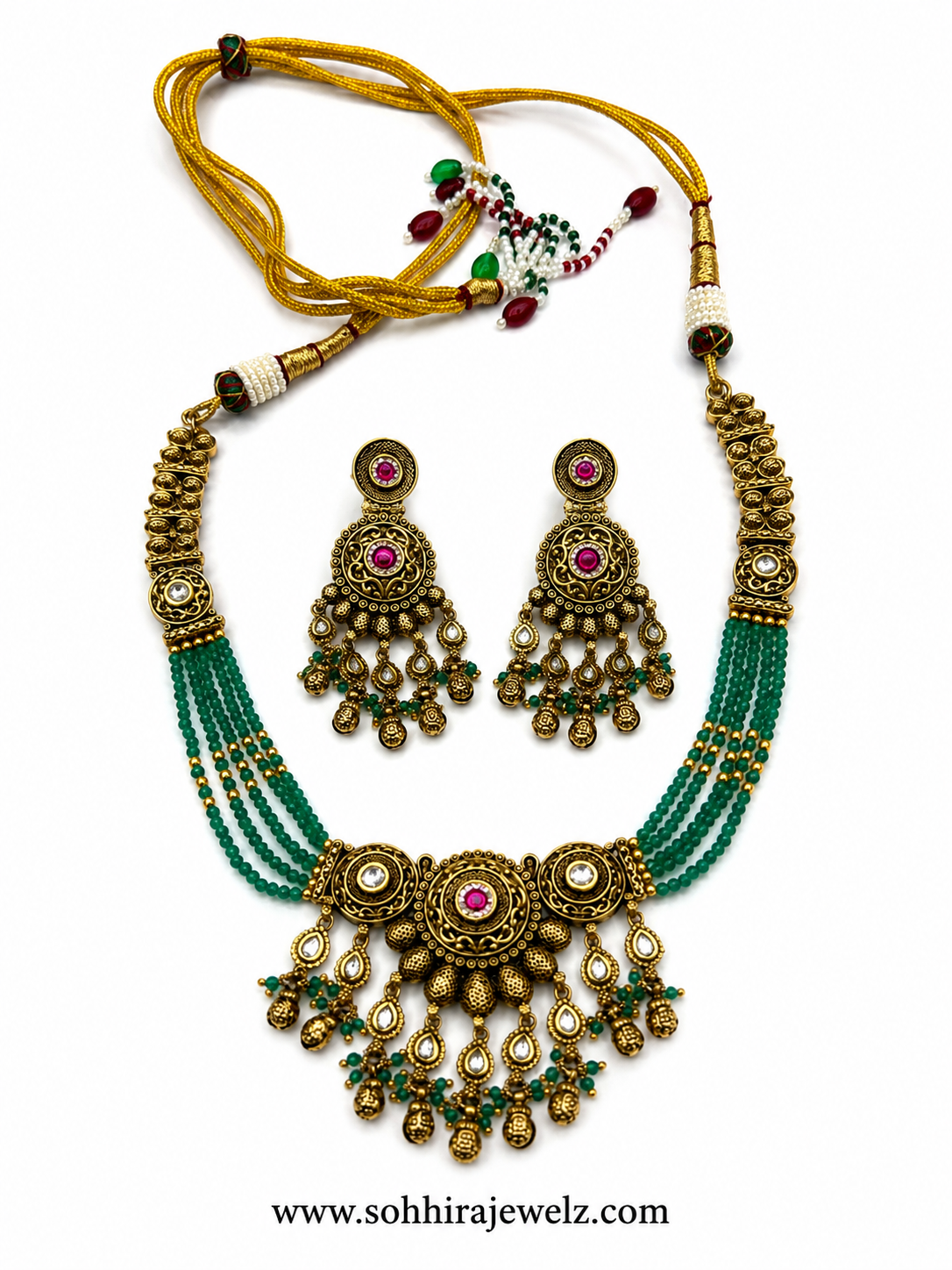 The Emerald Garden Heirloom Necklace