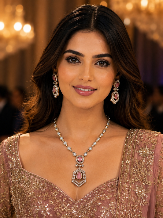 The Rosé Duchess Pendant Set