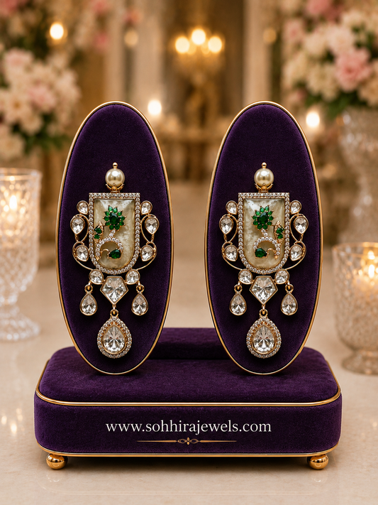 Emerald Bloom AD Pendant Set