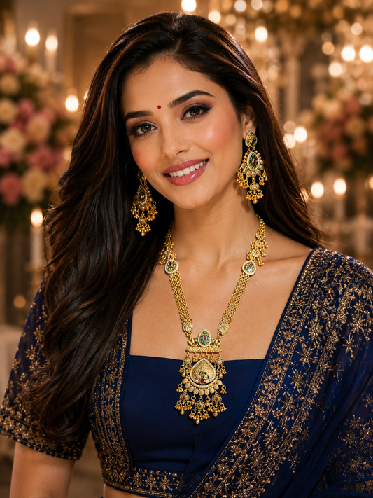 Golden Cascade Heritage Necklace