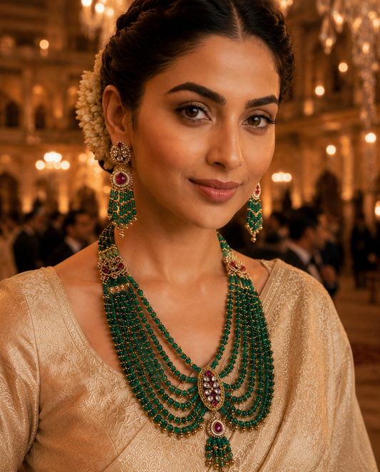 The Verdant Duchess Necklace (Rani Haar)