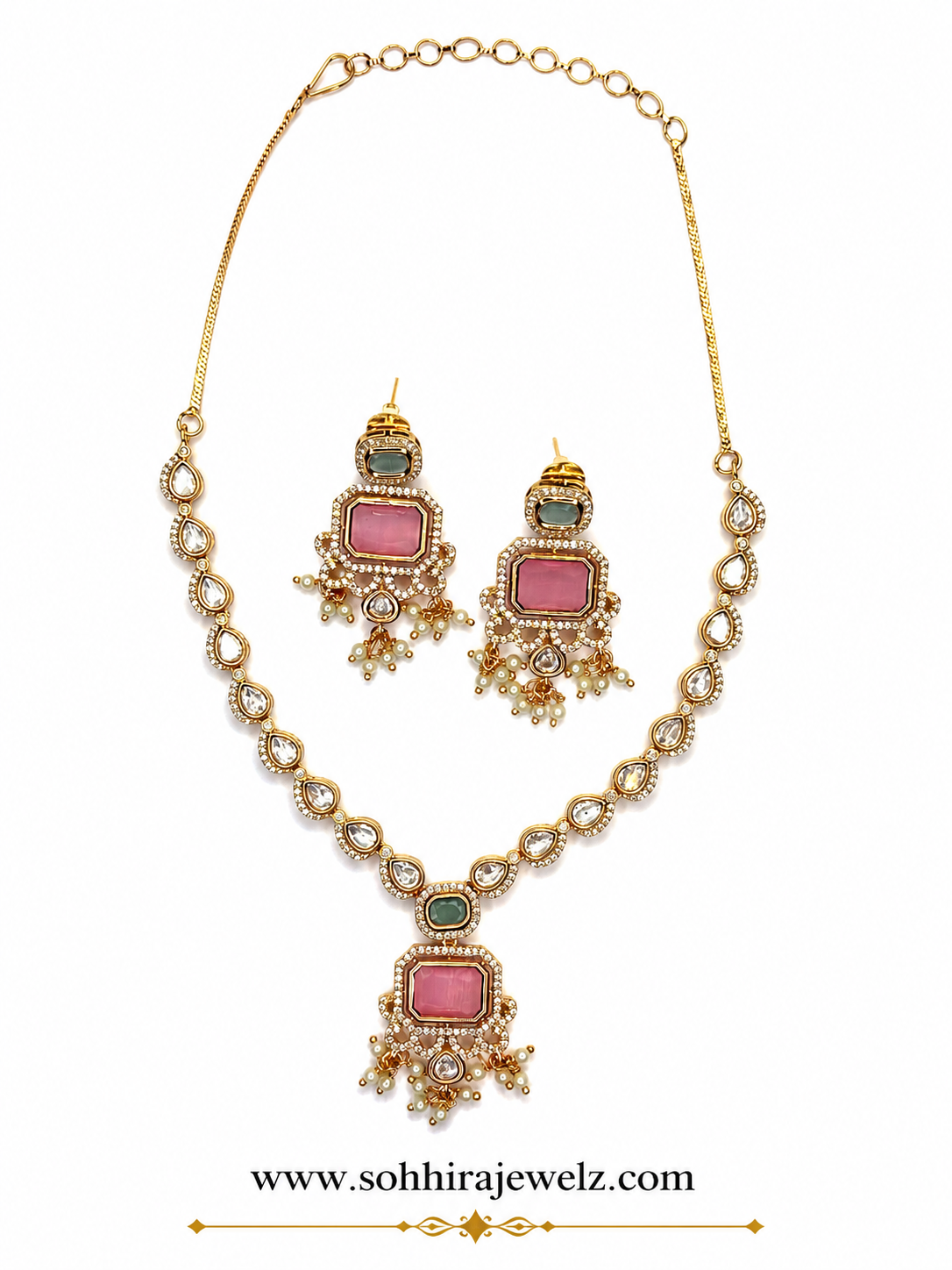 The Mayfair Blush Pendant Set