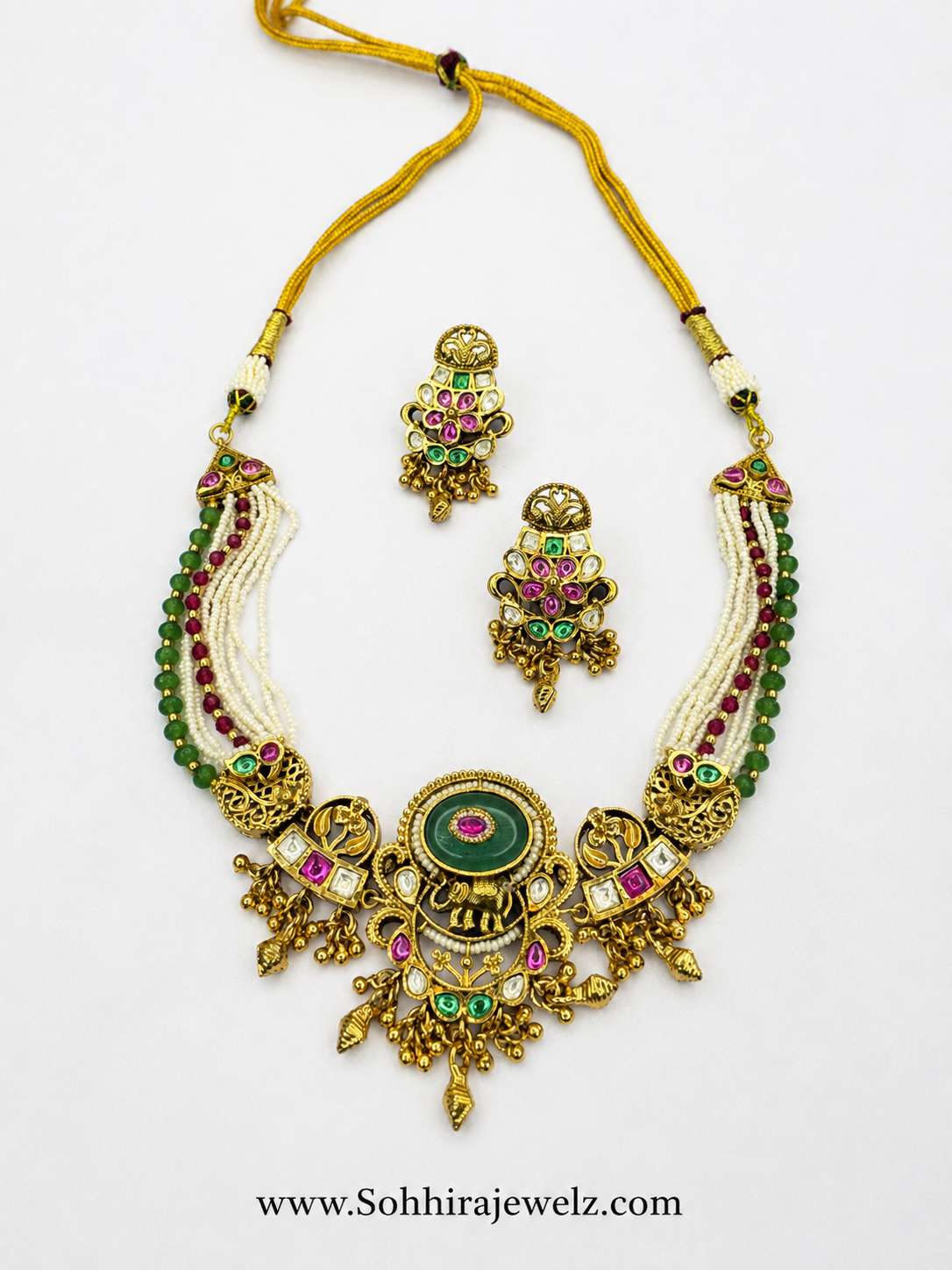 Royal Meher Polki Choker Set