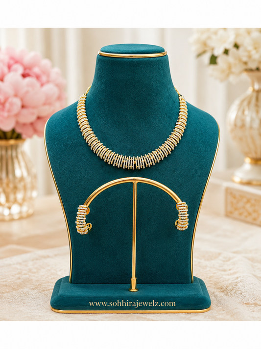 Golden Cascade Necklace