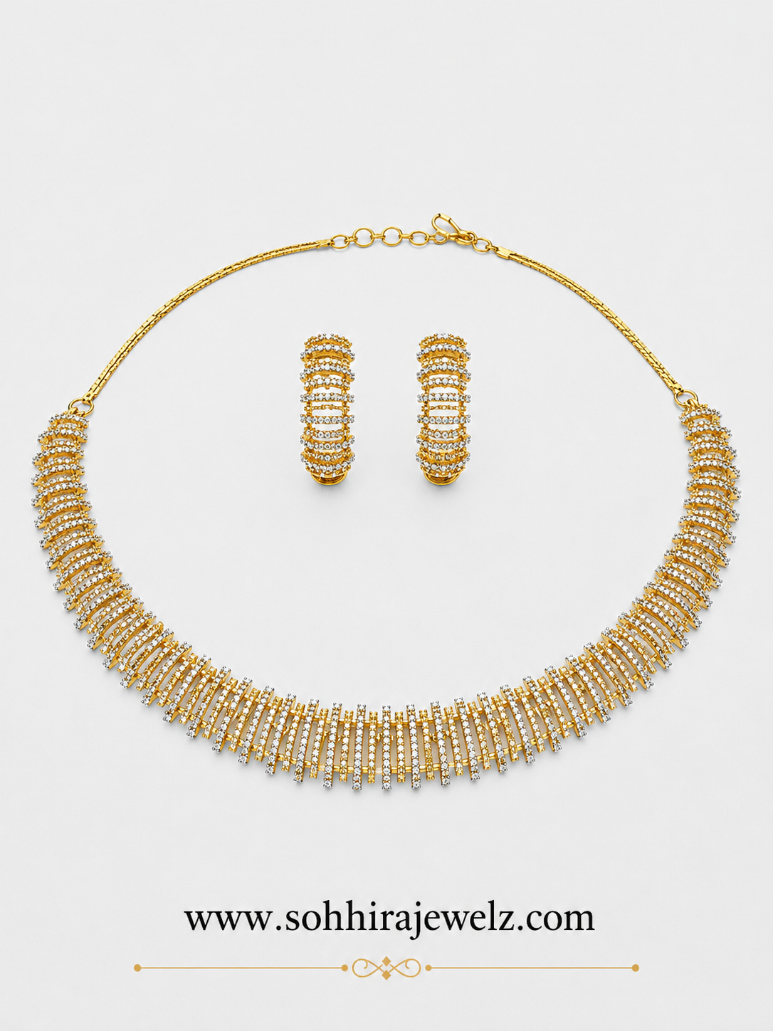 Golden Cascade Necklace