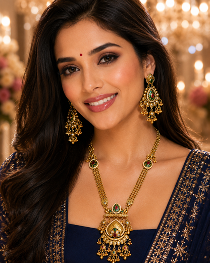 Golden Cascade Heritage Necklace