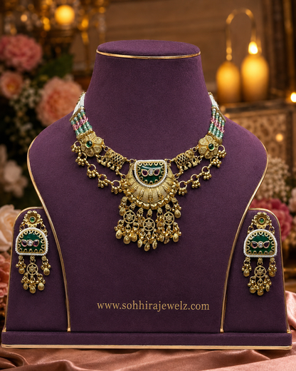 Empress Emerald Court Necklace Set
