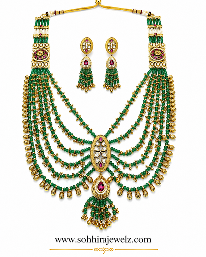 The Verdant Duchess Necklace (Rani Haar)