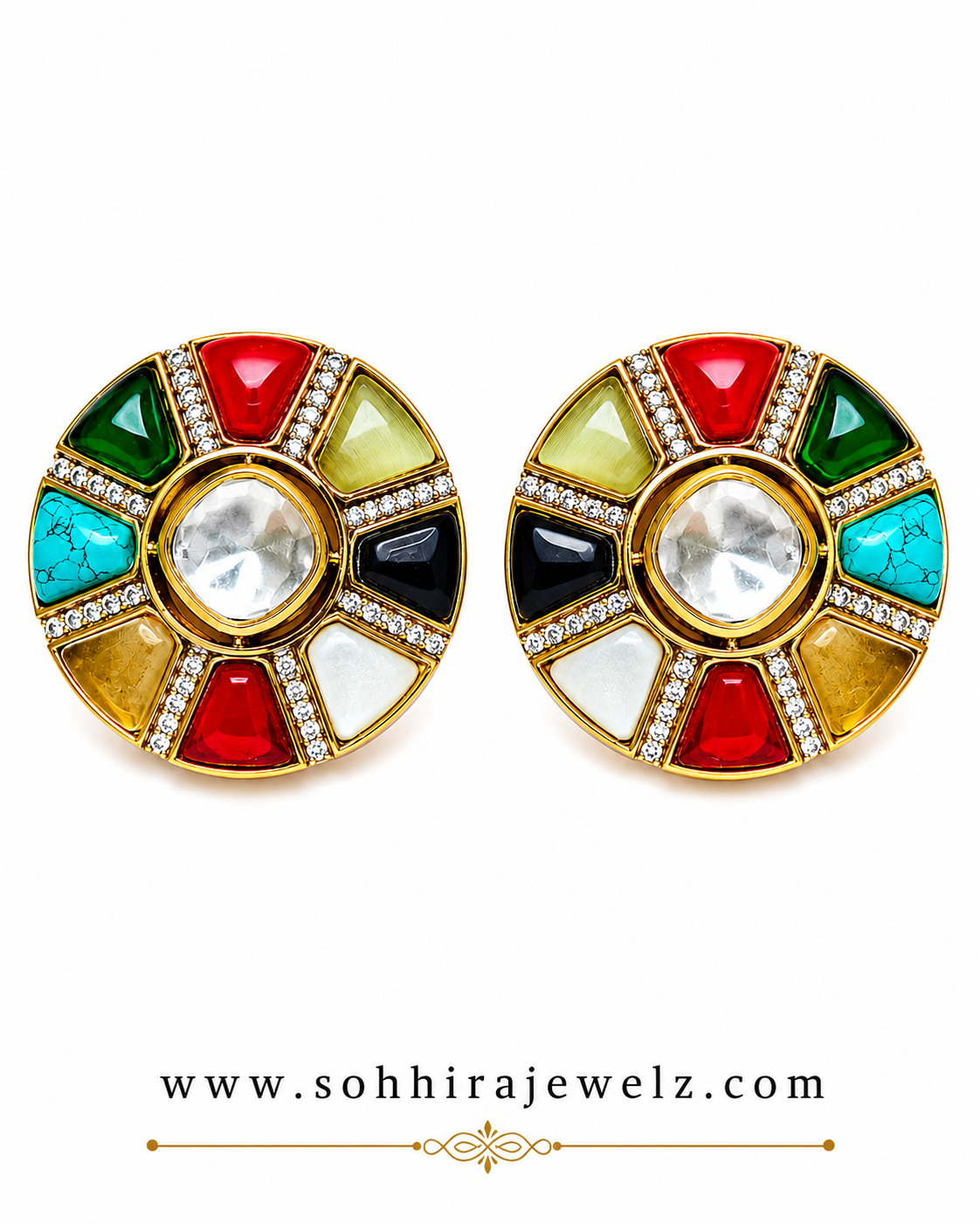 Catherine Multicolour Earrings