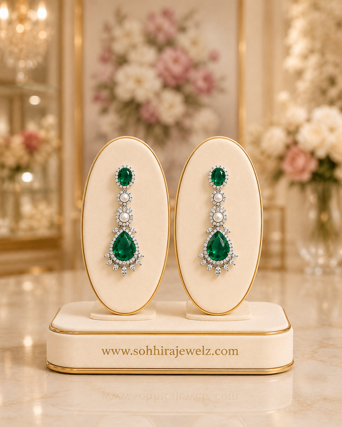 Emerald Eden Diamond Necklace
