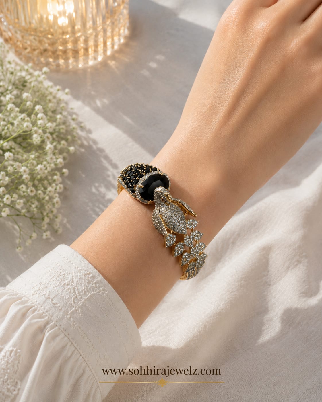 Midnight Parrot Bracelet