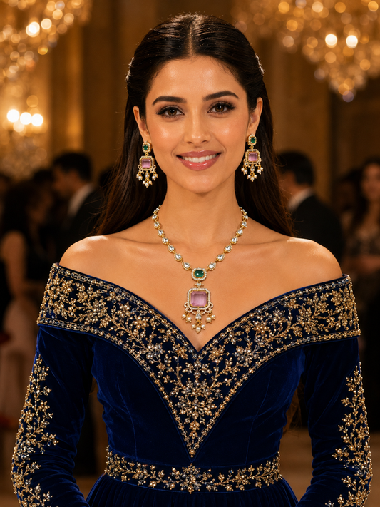 The Mayfair Blush Pendant Set