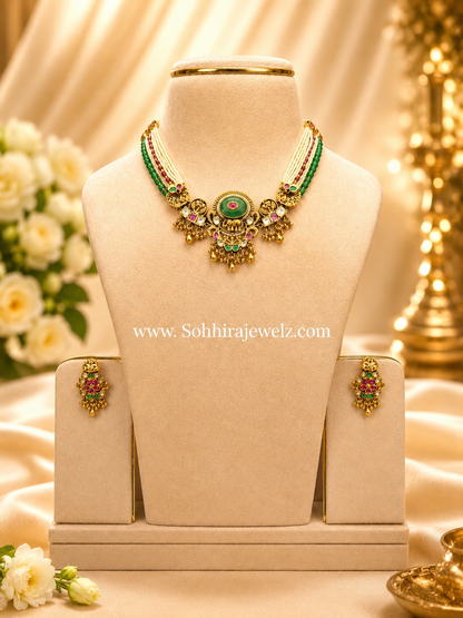 Royal Meher Polki Choker Set