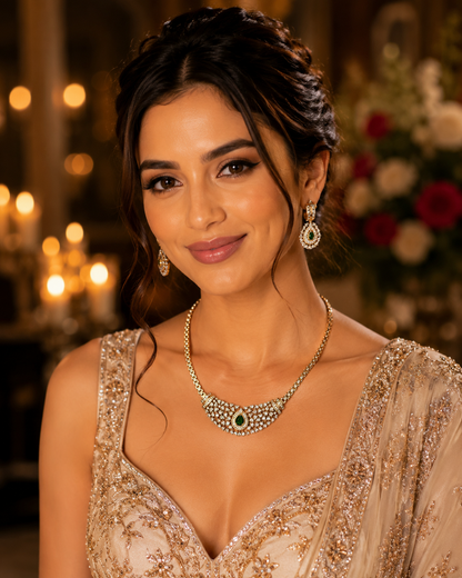 Emerald Royale Diamond Necklace