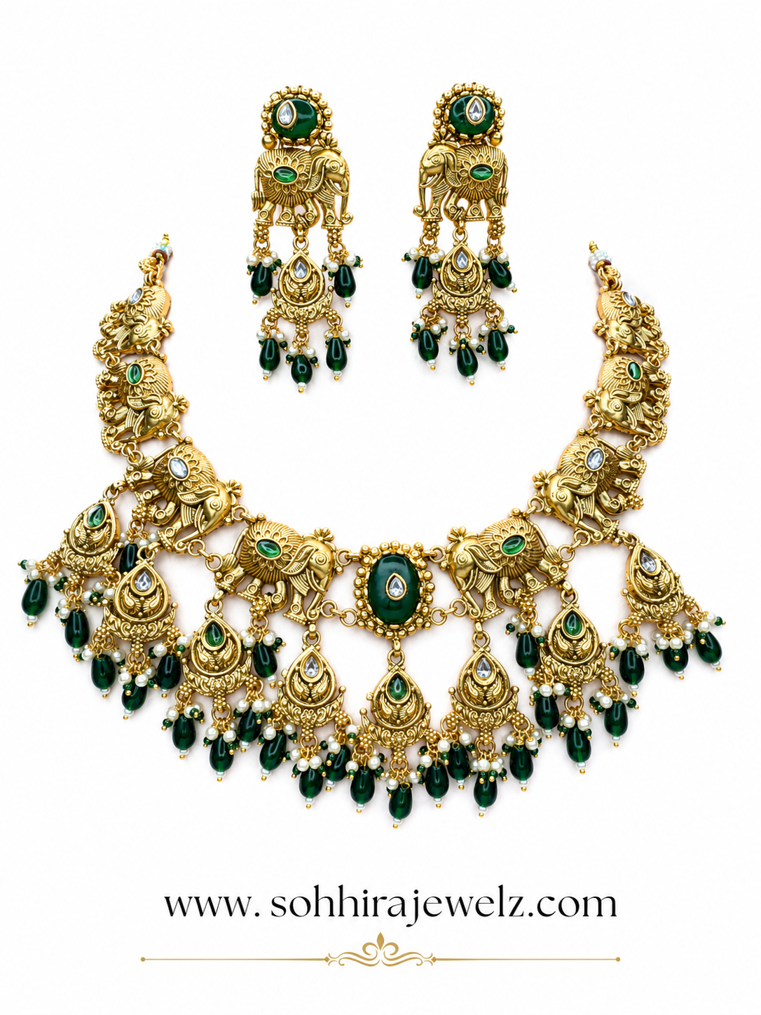 The Vicereine Emerald Heritage Set
