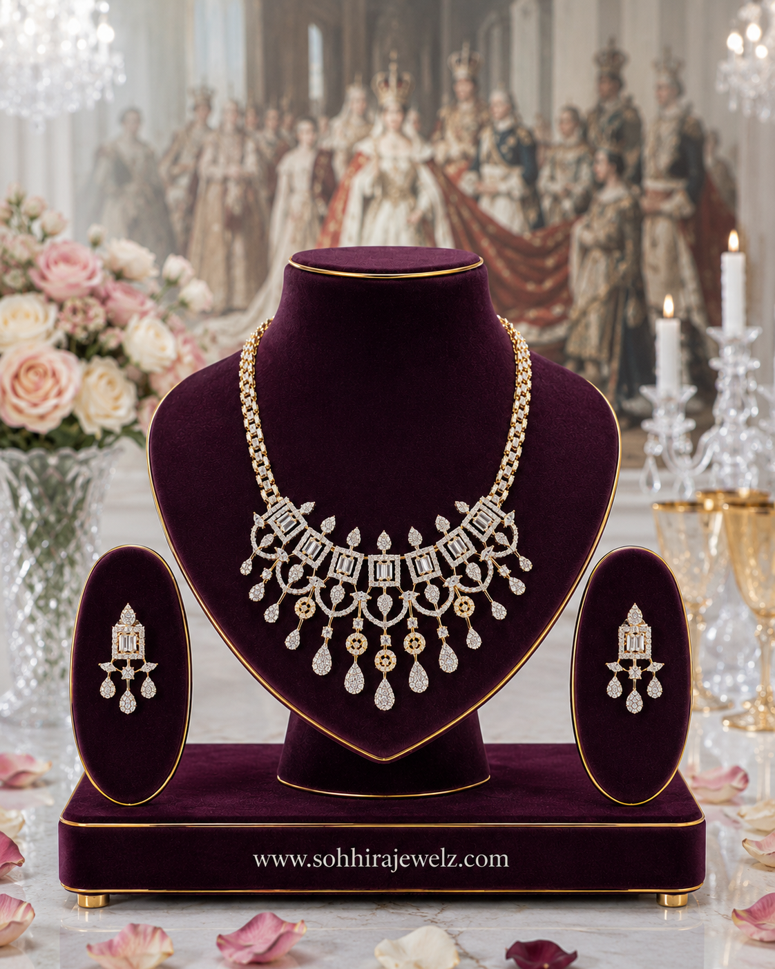 Golden Reign AD Necklace