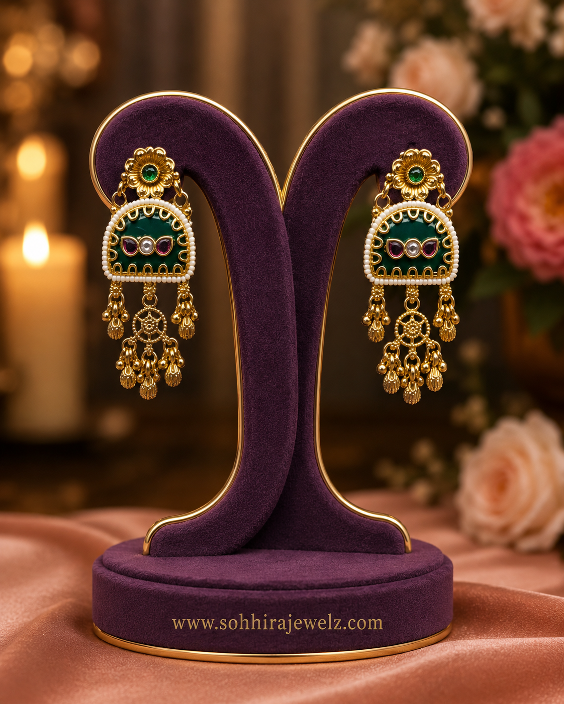 Empress Emerald Court Necklace Set