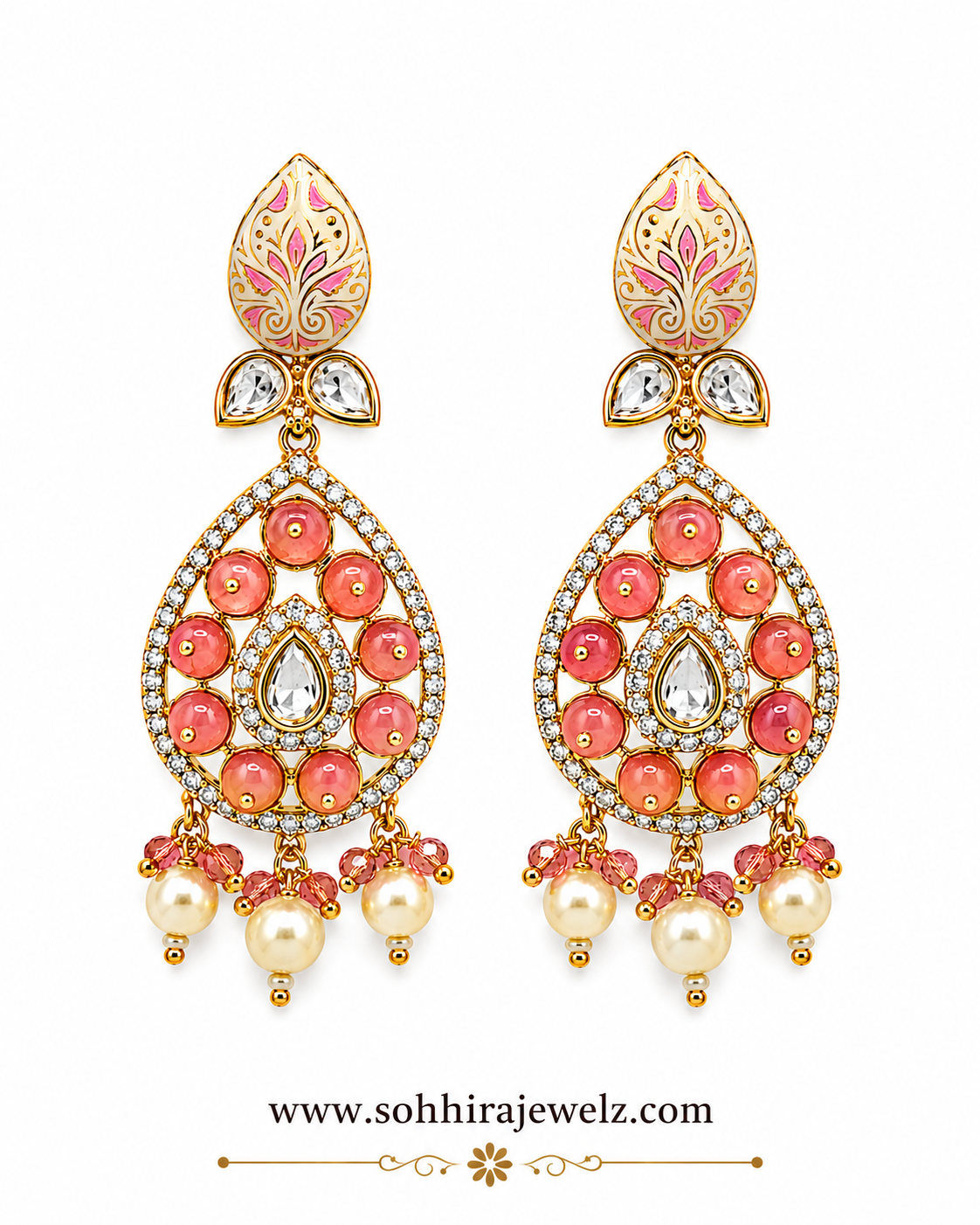 Blush Coral & Pearl Fusion Drops