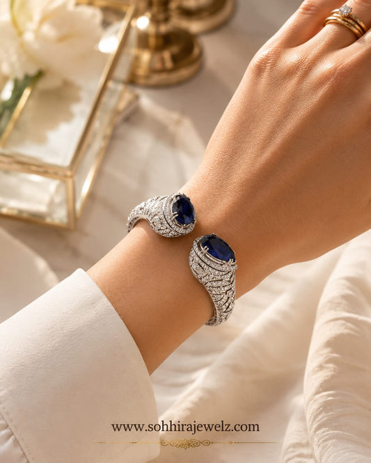 Sapphire Sovereign Cuff