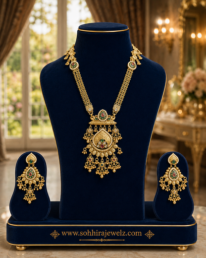 Golden Cascade Heritage Necklace