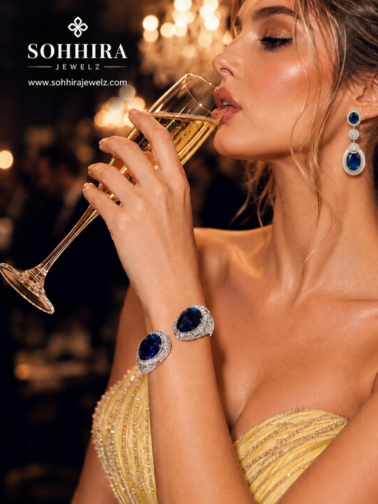 Sapphire Sovereign Cuff