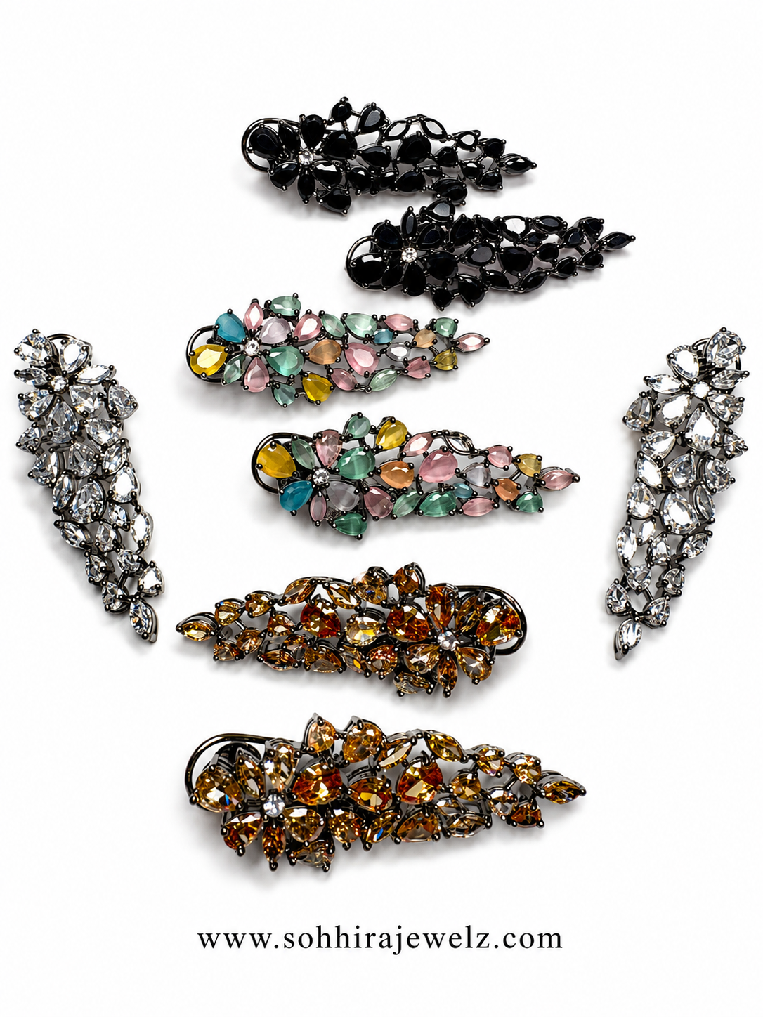 Rainbow Crystal Chandelier Drops