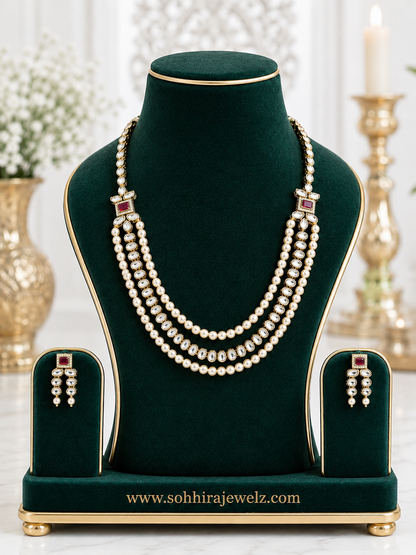 Kundan Pearl Necklace