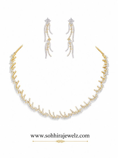 Stardust Diamond  Necklace