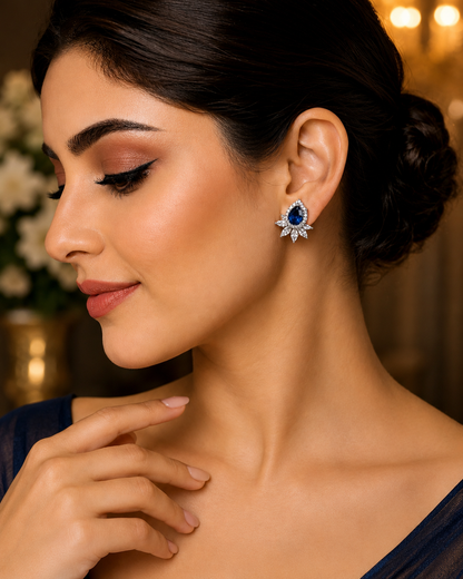 Starburst Multi-colour Stud Earrings