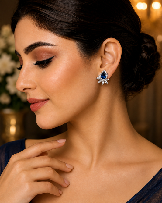 Starburst Multi-colour Stud Earrings