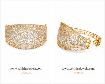 Celestial Diamond Cuff Bracelet
