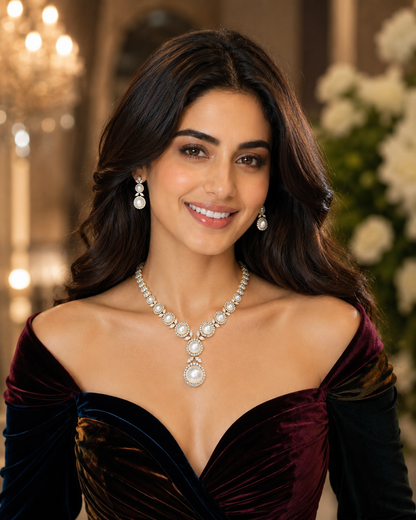 Pearl AD Drop Necklace