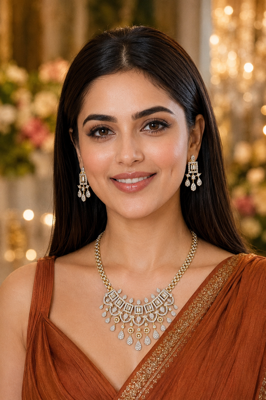 Golden Reign AD Necklace