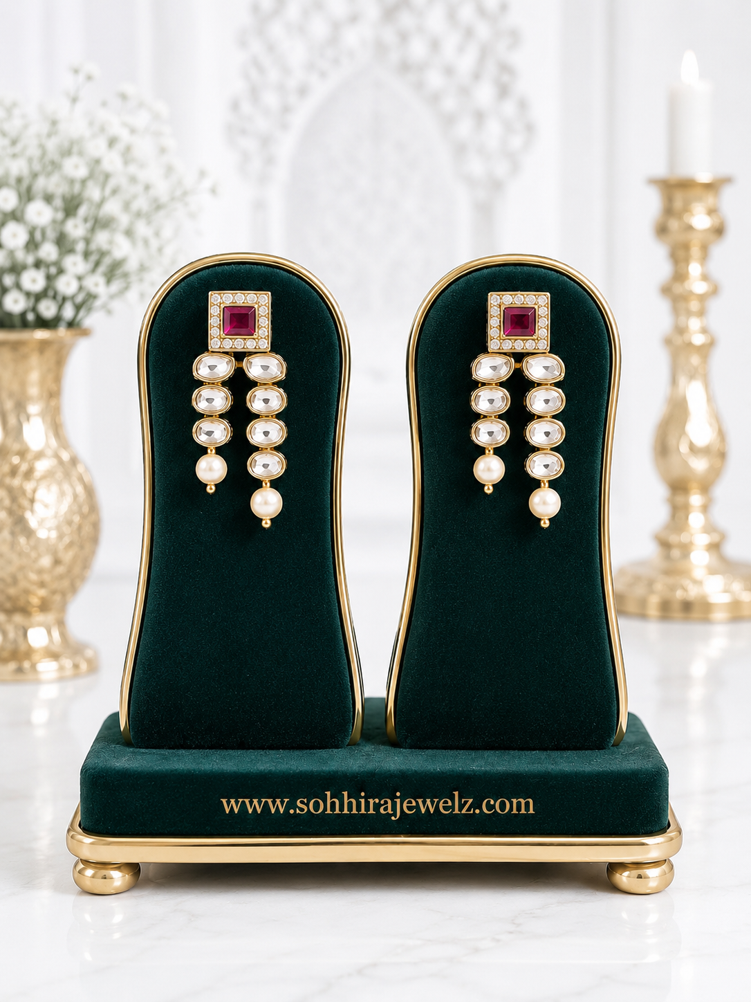 Kundan Pearl Necklace