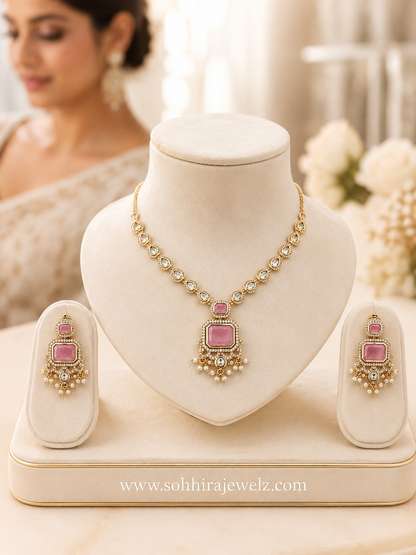 Rose Reign Pendant Set