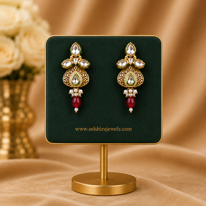 Ruby Dew Kundan Choker Set