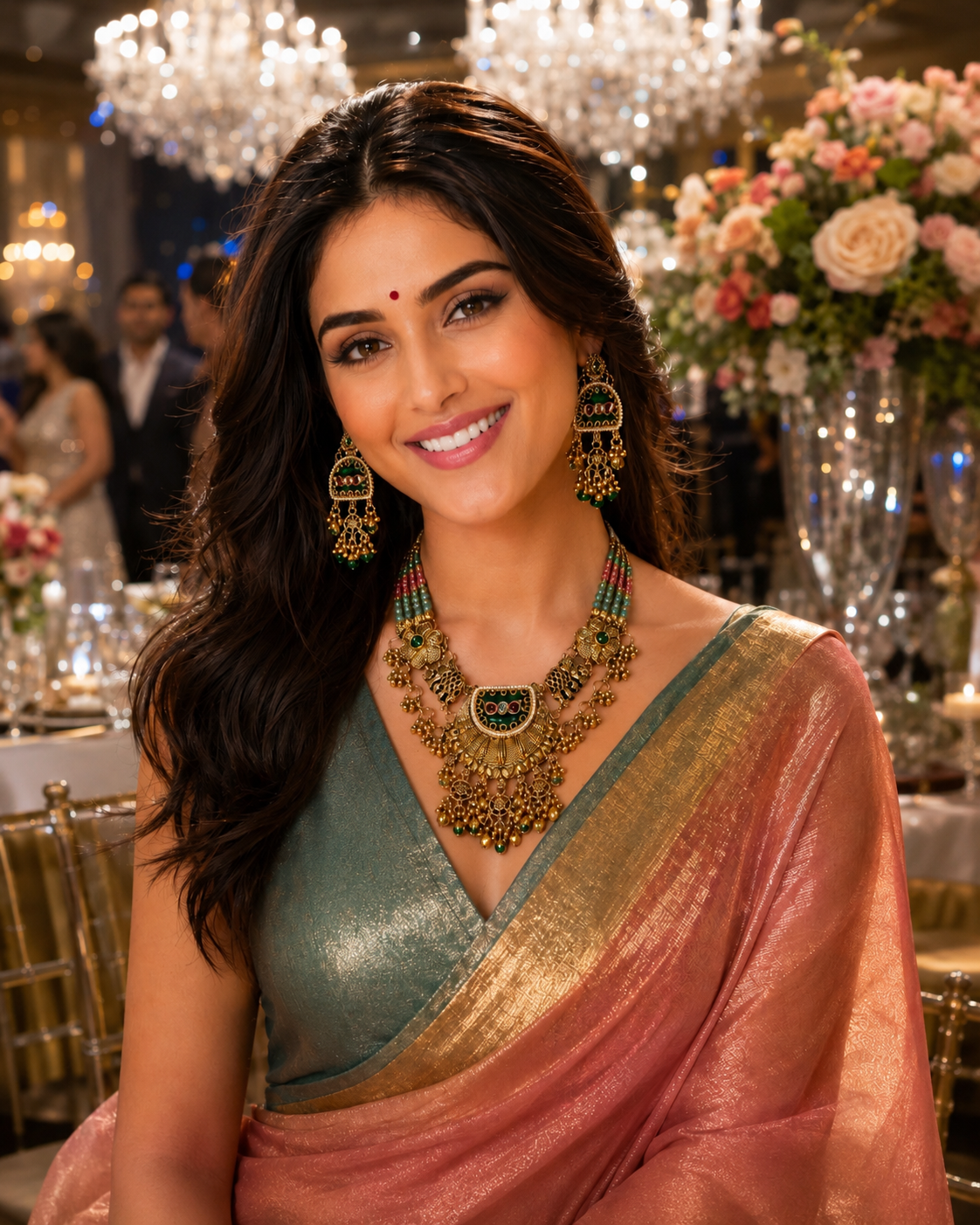 Empress Emerald Court Necklace Set
