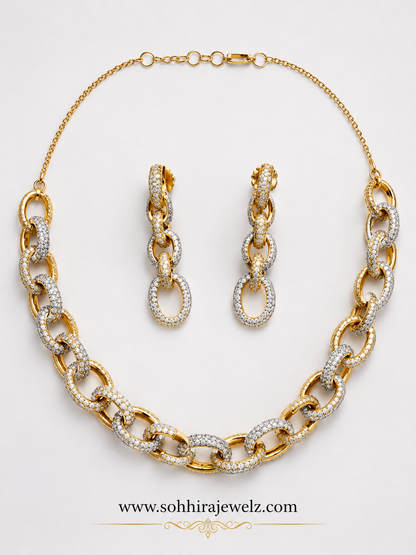 Golden Chain AD Necklace