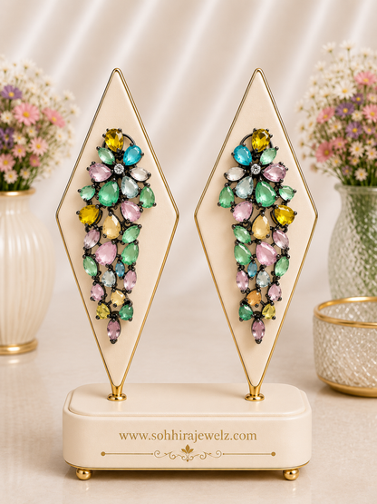 Rainbow Crystal Chandelier Drops