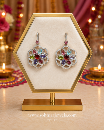 Rainbow Bloom Pendant Set