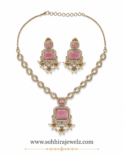 Rose Reign Pendant Set