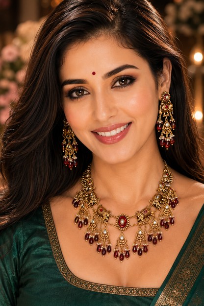 The Royal Elephant Ruby Necklace