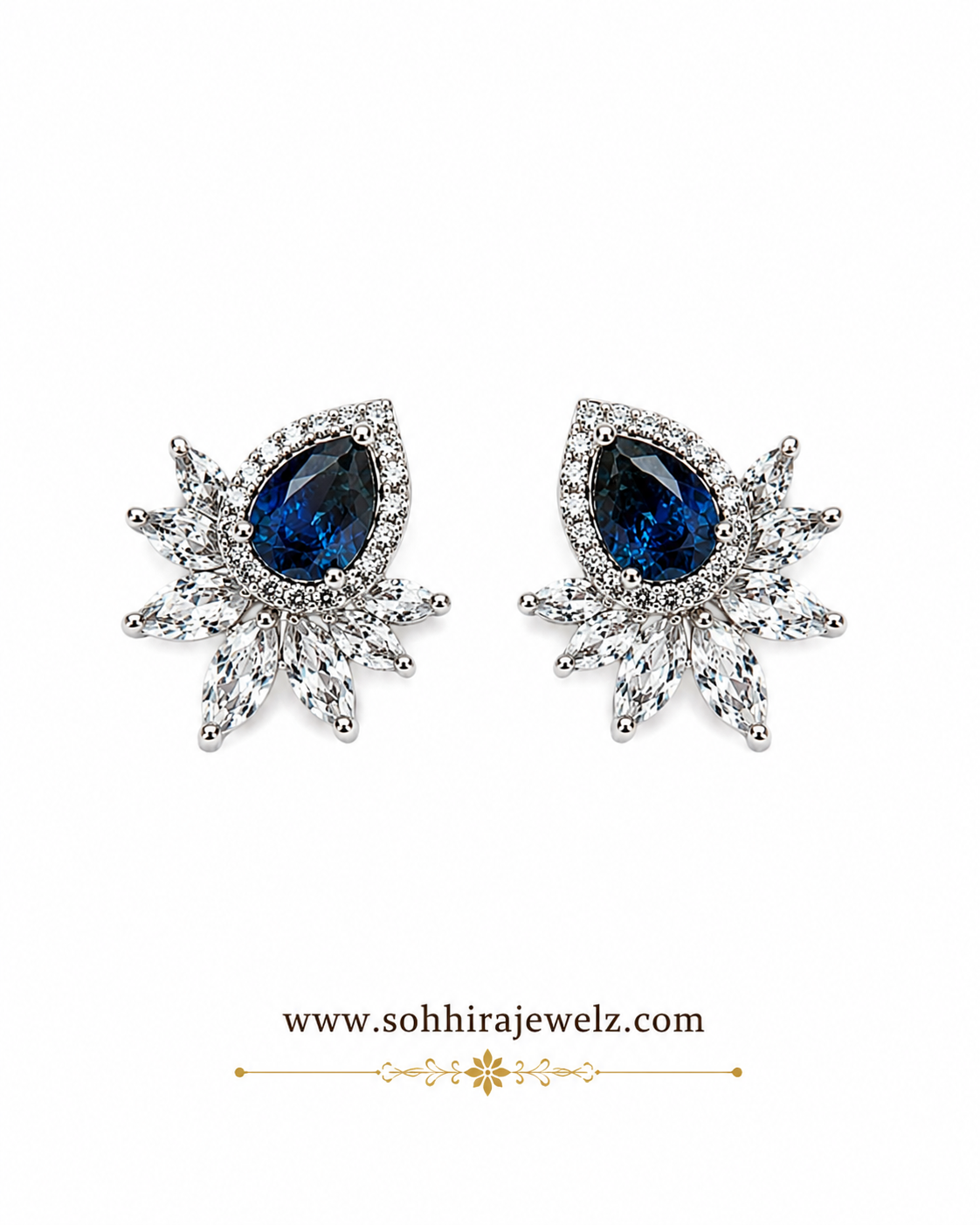 Starburst Multi-colour Stud Earrings
