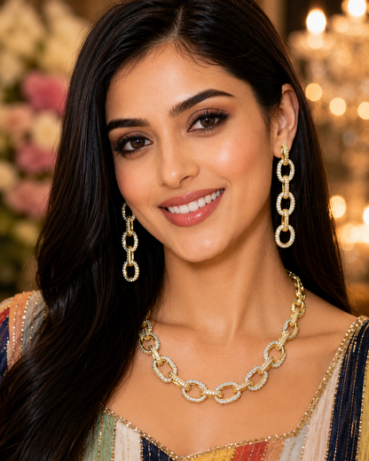 Golden Chain AD Necklace
