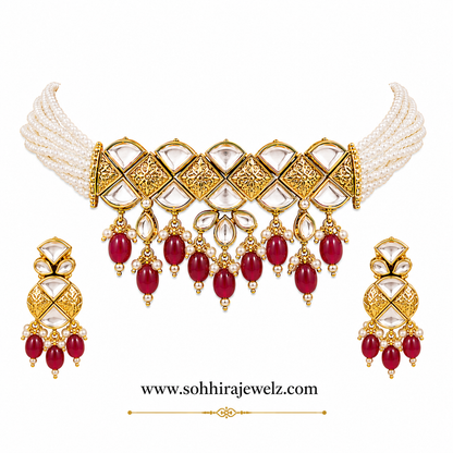 The Scarlet Court Choker Set