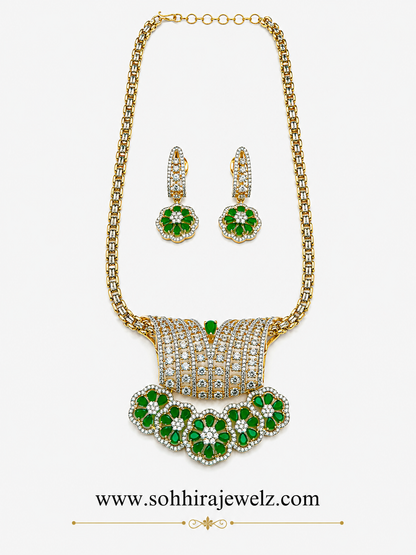 Emerald Bloom Necklace
