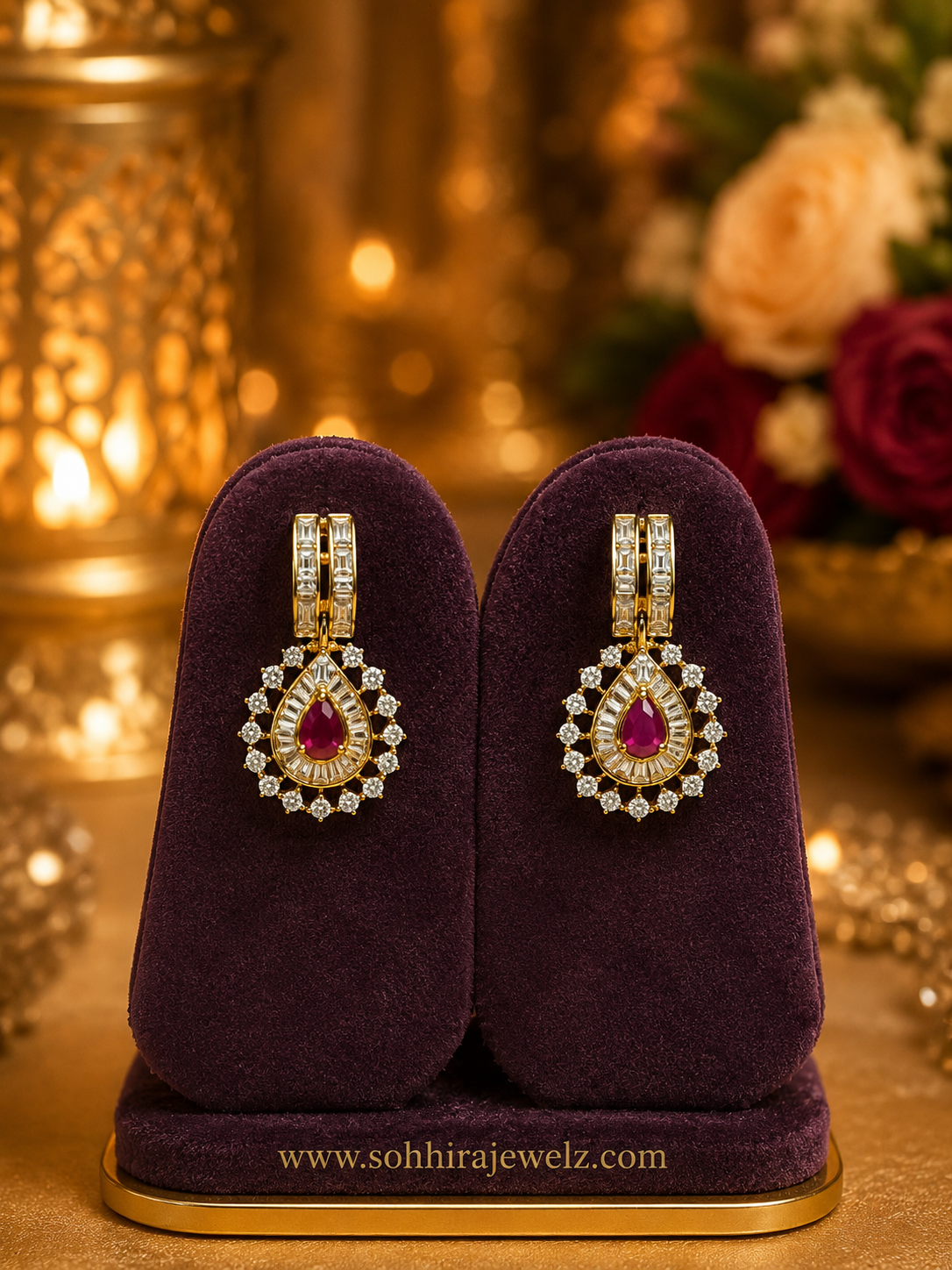 Ruby Empress Diamond Necklace
