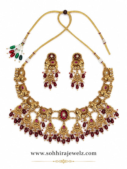 The Royal Elephant Ruby Necklace